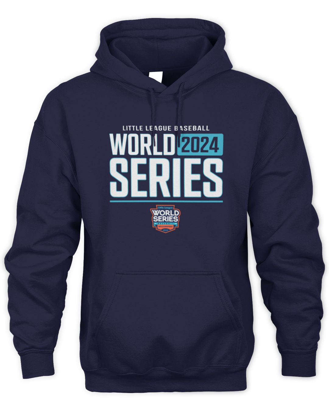 Little League 2024 Baseball World Series Blue Line Navy Performance Hoodie Sweatshirt